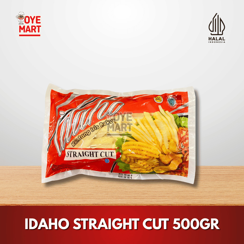 

IDAHO STRAIGHT CUT 500GR/KENTANG GORENG BEKU FRENCH FRIES