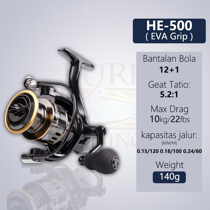 Reel Pancing Mini Rill Mini Reel Pancing Murah Reel Pancing Mini Spin - HE-500