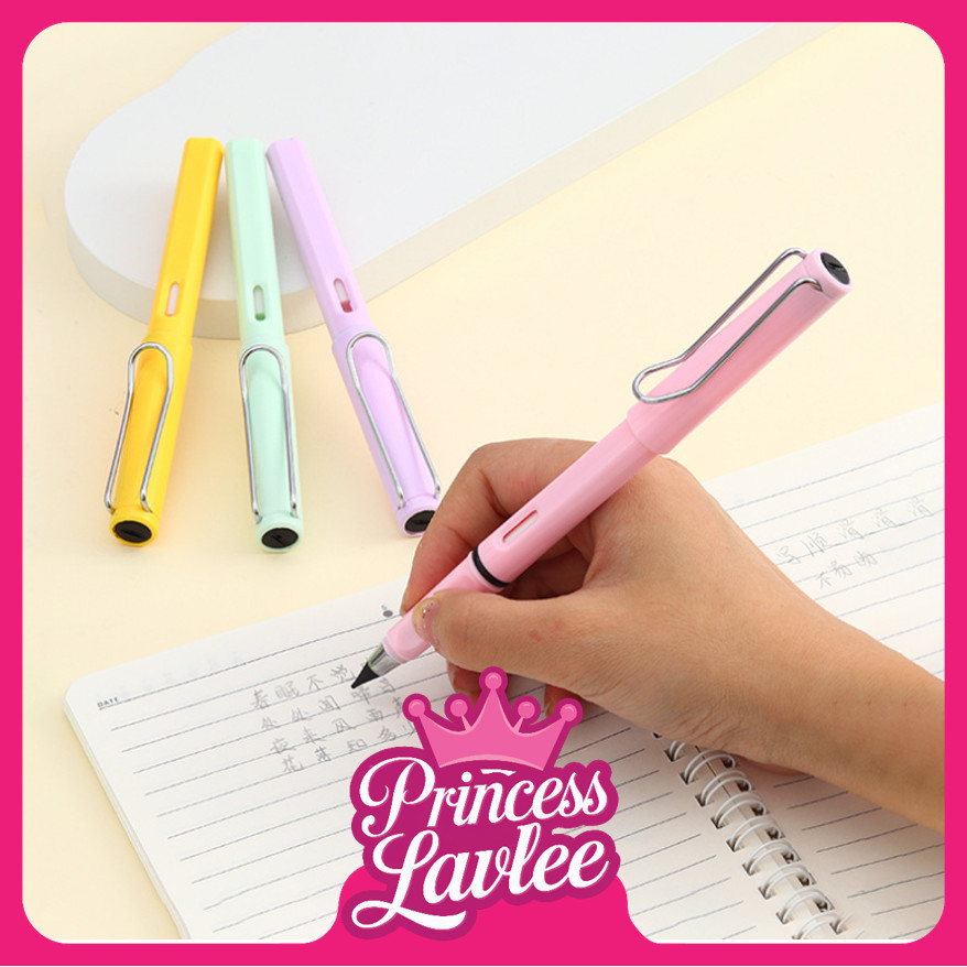 

PL S5946 Pensil Eternal Abadi Pensil Tanpa Rautan Untuk Sekolah Pensil Magic Warna Macaron Pensil Ajaib