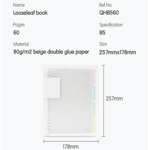 

Promo Buku Binder Deli Lose Leaf Vivid A5/B5 60 Halaman Warna Pastel QHA560 QHB560 dengan Kertas Berwarna-warni dan Sampul Transparan Biru Hijau - B5 - Kuning Terlaris
