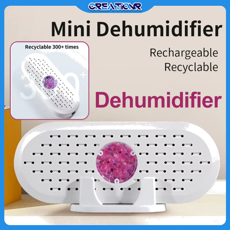 

Dehumidifier Mini Kamar Tidur/Alat Pengering Lemari Pakaian/Penghilang Lembap Ruangan/penyerap