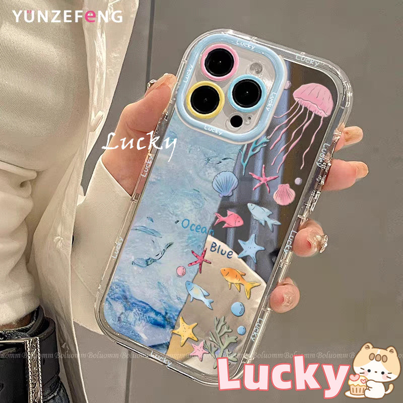 case OPPO Ikan laut Casing ponsel cocok untuk OPPO REALMEC53 A17 REALMEC20 REALMEC67 REALMEC25 A38 A