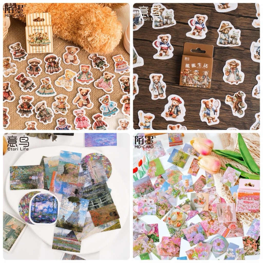 

Label sticker tema nature, pemandangan, vintage, alam, tanaman