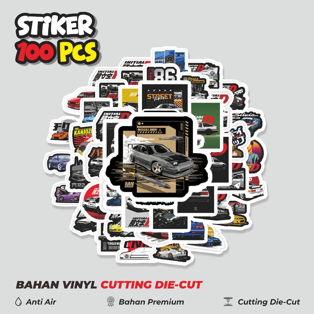 

Terbaru! 50 pcs Stiker Mobil Hiasan Dekorasi Lucu Kreatif untuk Notebook, Skateboard, HP