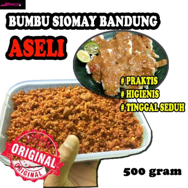 

NEW Bumbu Siomay Bandung Bumbu Kacang Bumbu Instan Makanan Instan Halal PREMIUM