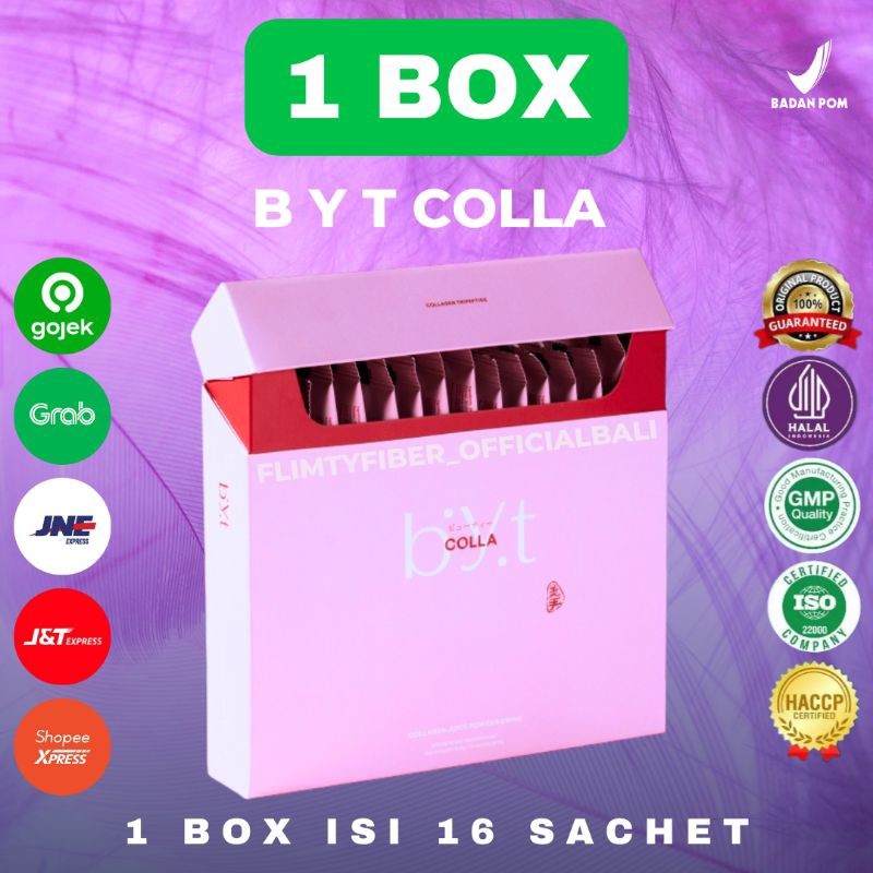 

BYT COLLA / BYOOTE 1 Box isi 16 sachet - kolagen / Collagen Tripeptide