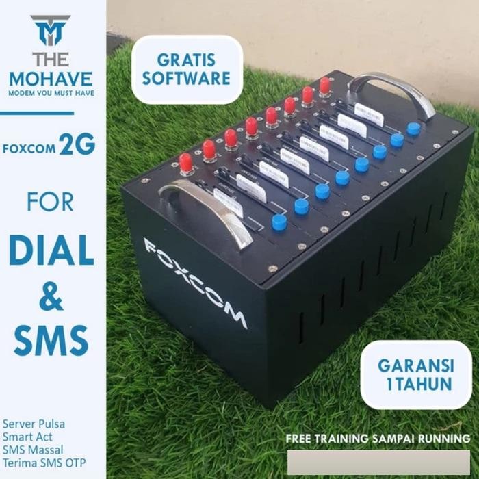 Modem Foxcom  Port Pool 2G Support Semua Software , Dial Massal