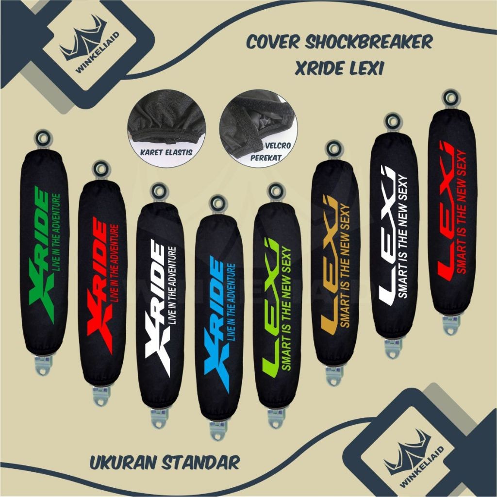 Sarung Shockbreaker Lexi Xride Yamaha Cover Penutup Pelindung Shockbreaker Yamaha Lexi Xride