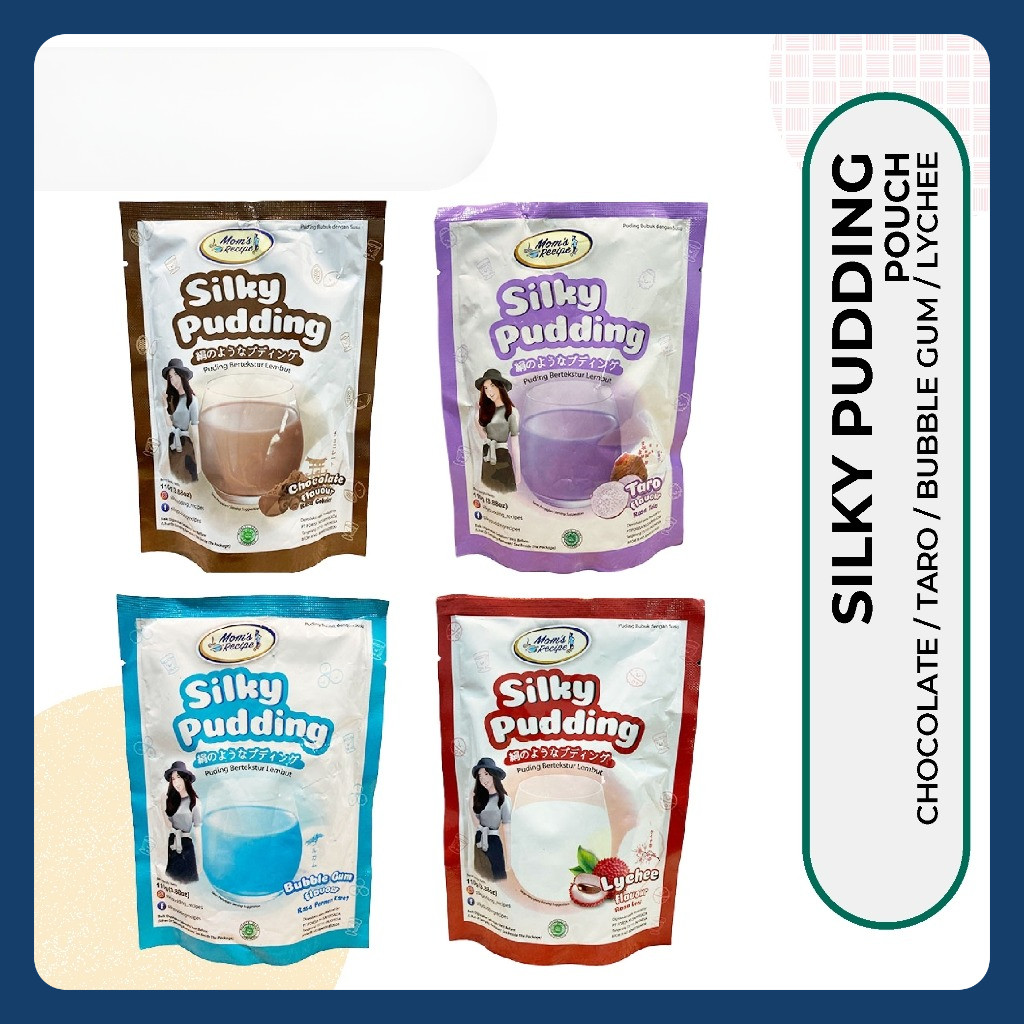 

Silky Pudding Forisa Mom's Recipe Pouch 110gr / Puding Instan / Puding Silky