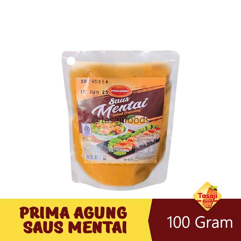 

Prima Agung Saus Mentai 100 Gram Salad Dresing Tazaj
