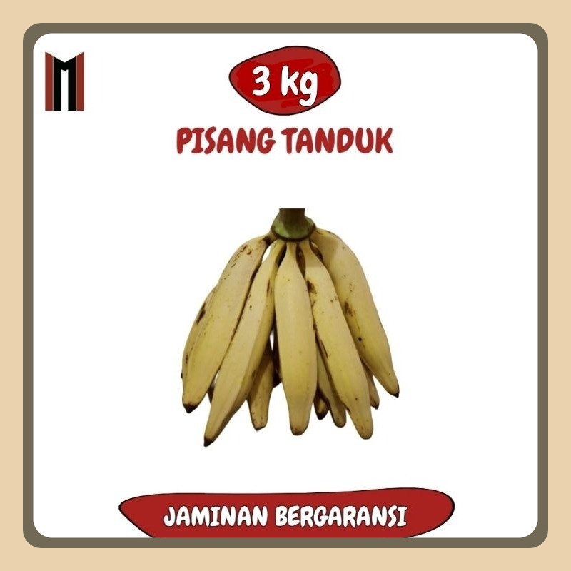 

(3KG) PISANG TANDUK/BYAR JUMBO ASLI PATIAYAM