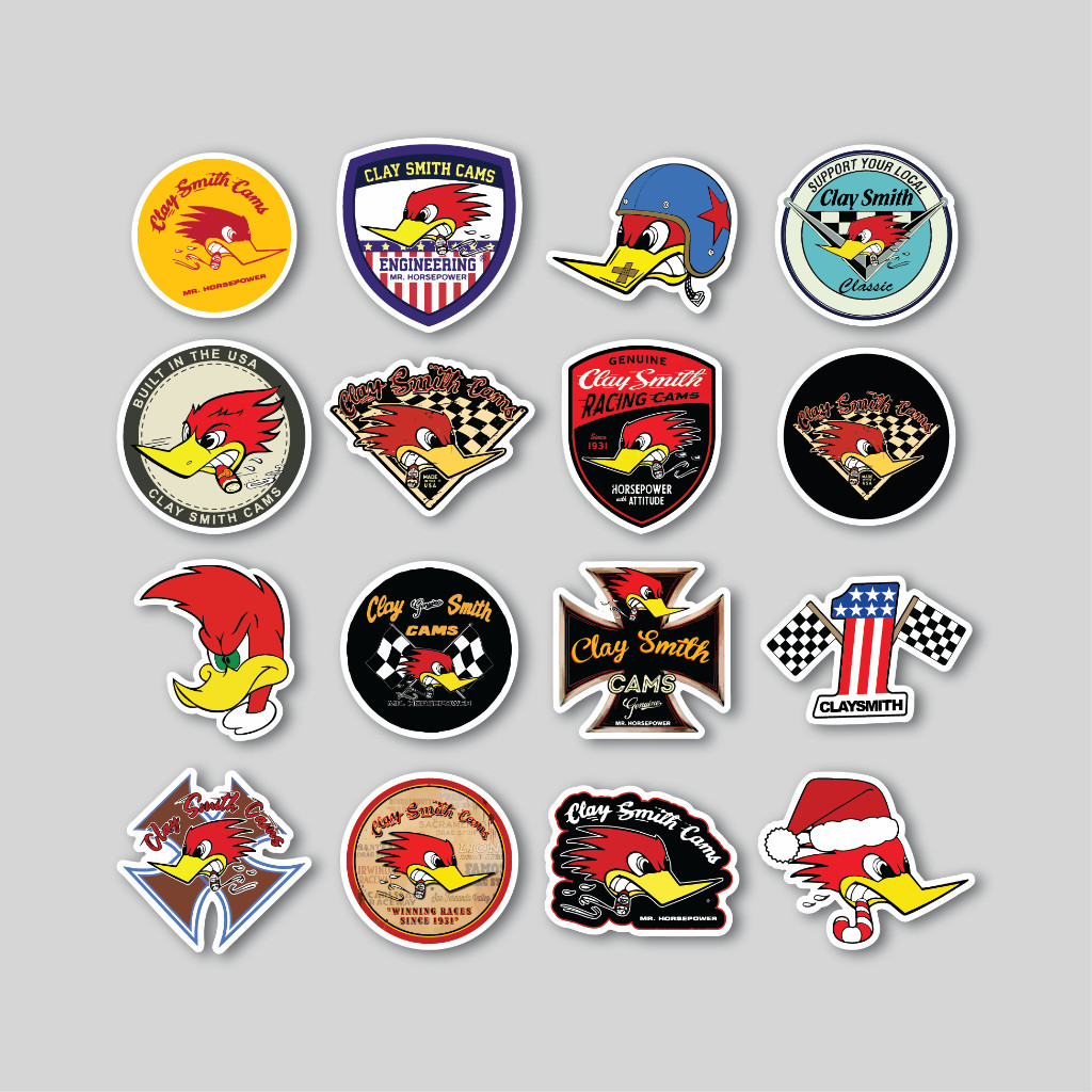 

Sticker Pack Clay Smith Cams | Sticker Tumblr | Stiker Laptop Koper Helm