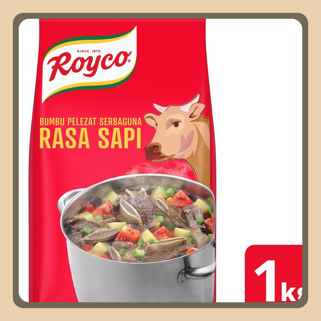 

Royco Bumbu Penyedap Rasa Sapi 1kg Kaldu Mantap