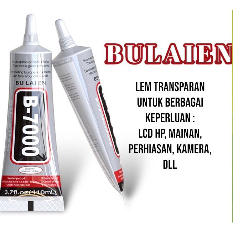 

LEM/ LEM LCD TOUCHSCREEN B 7000 3ML HIGH QUALITY SH / Lem Buat LCD B7000 / lem lcd bening / lem lcd hp bening / lem layar lcd hp N13