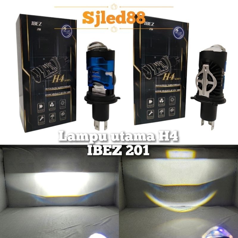 Lampu utama IBEZ 201 - Lampu utama H4 LED