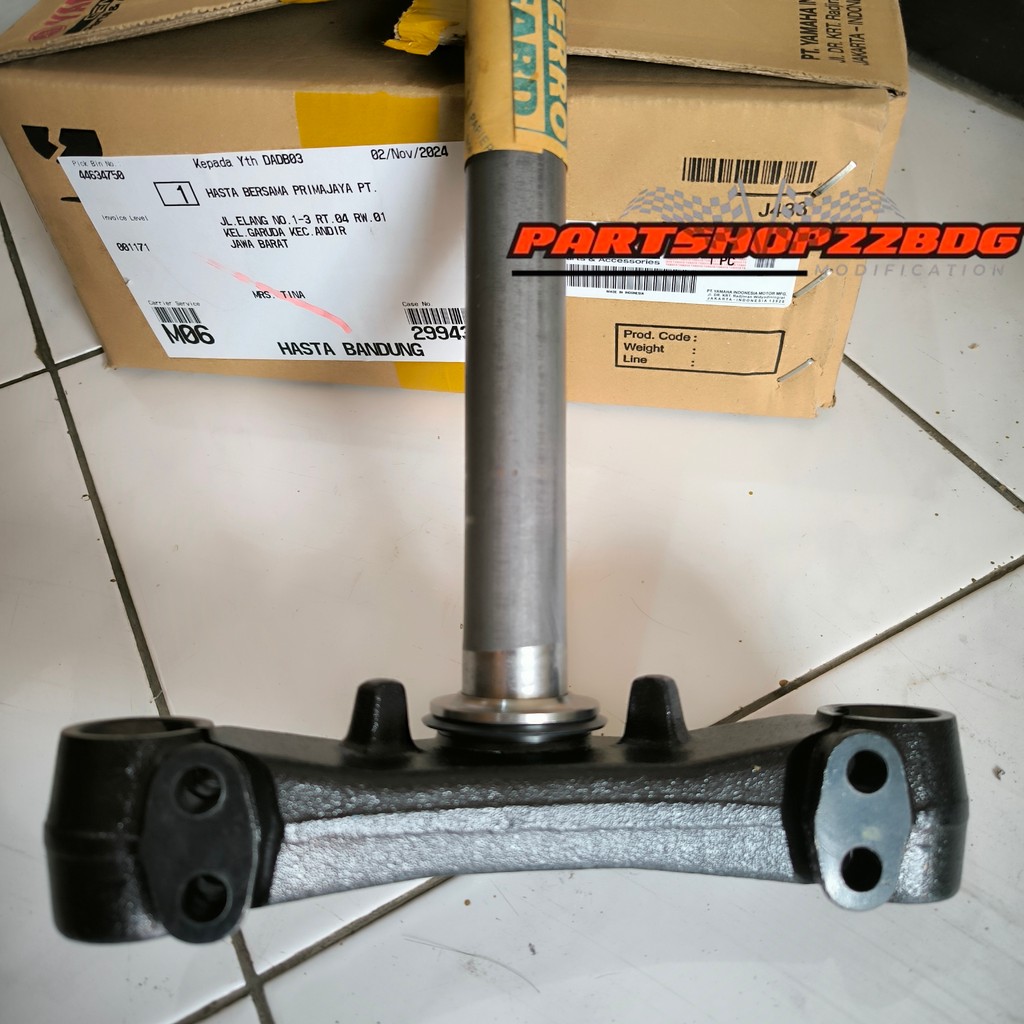 SEGITIGA STANG BAWAH YAMAHA ALL NEW AEROX ORIGINAL YAMAHA BBP-F3340-00 ORI YGP