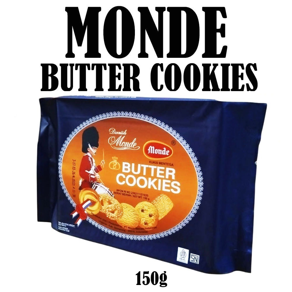 

MONDE BUTTER COOKIES 150gr