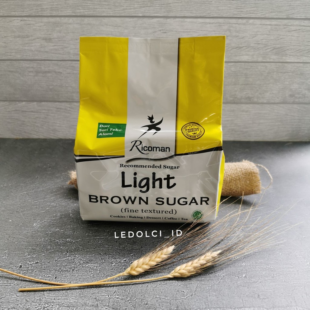 

RICOMAN LIGHT BROWN SUGAR 1 KG