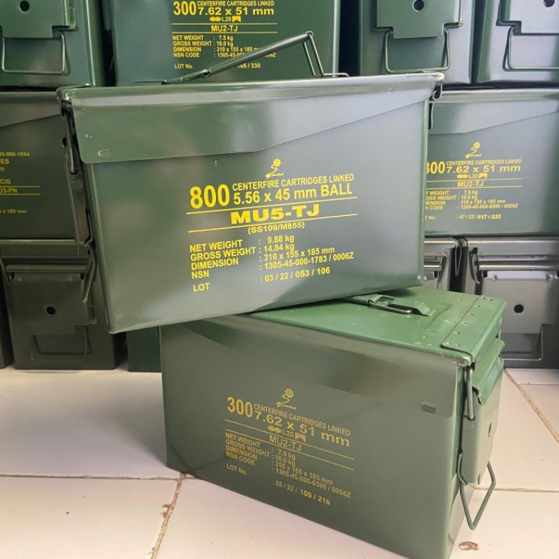 Kotak Besi buatan Pindad/Kotak Besi Multifungsi/Kotak Penyimpanan