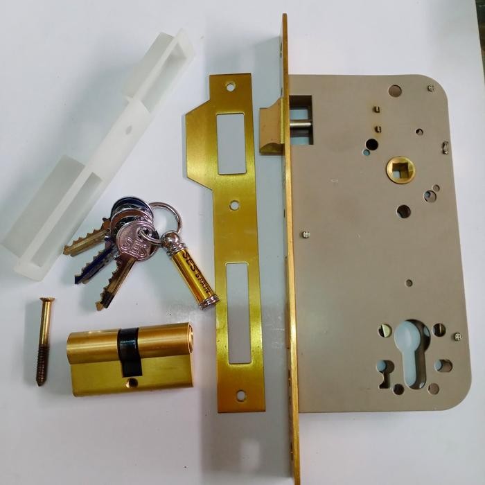 BODY KUNCI LIDAH SES 60MM KUNINGAN