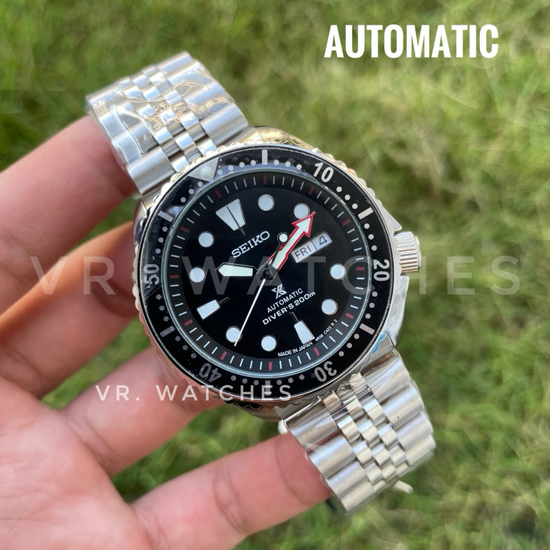 Ready NR JAM TANGAN PRIA SK PROSPEX AUTOMATIC ARABIC STAINLESS STEEL terbaru