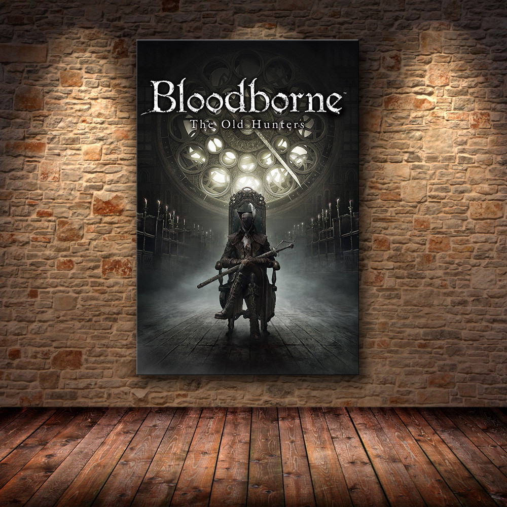 

Unframed The Poster Decoration Painting of Bloodborne on HD Canvas canvas painting art posters and prints painting pictures