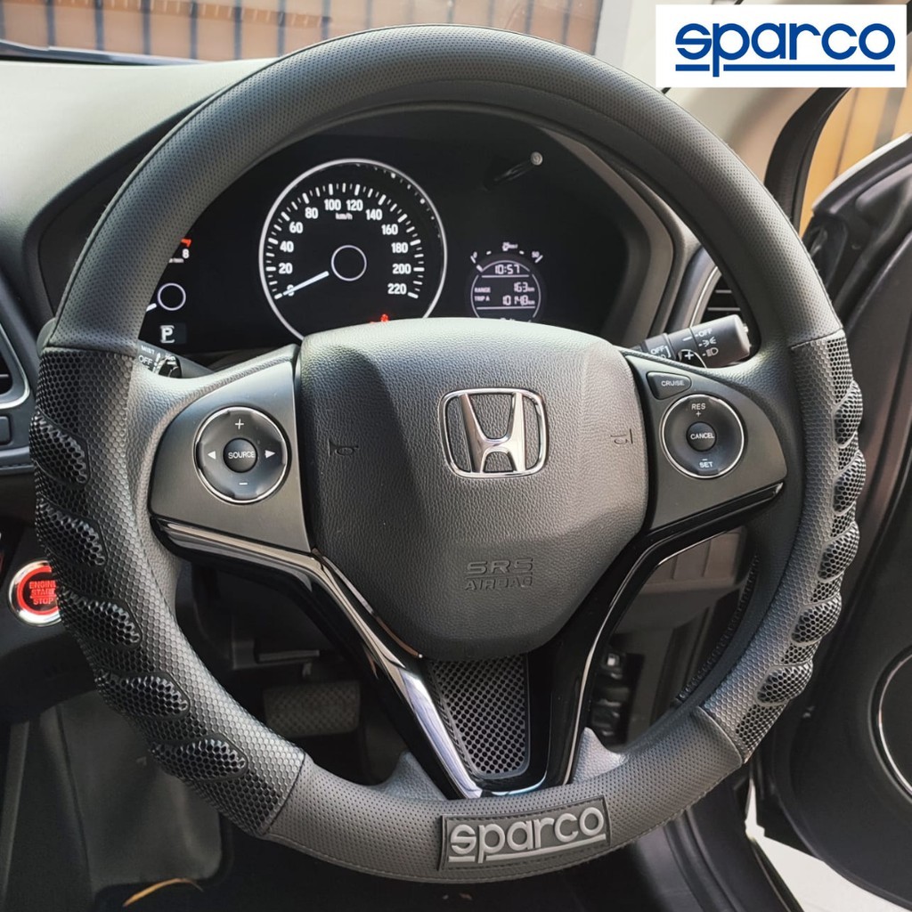 Sparco Sarung Stir Cover Stir SPS101 Original Premium Italy