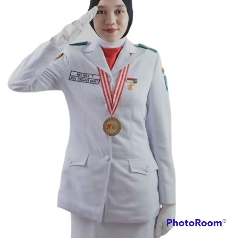 B13 Seragam Paskibra Cewe Rok Panjang Pendek Bahan Premium PREMIUM UNIFORM