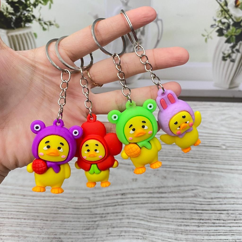 MCC Gantungan Kunci Bebek UPSET DUCK GK-1775 Gantungan Kunci Lucu Unik Bisa Untuk Sovenir Kado Bisa 