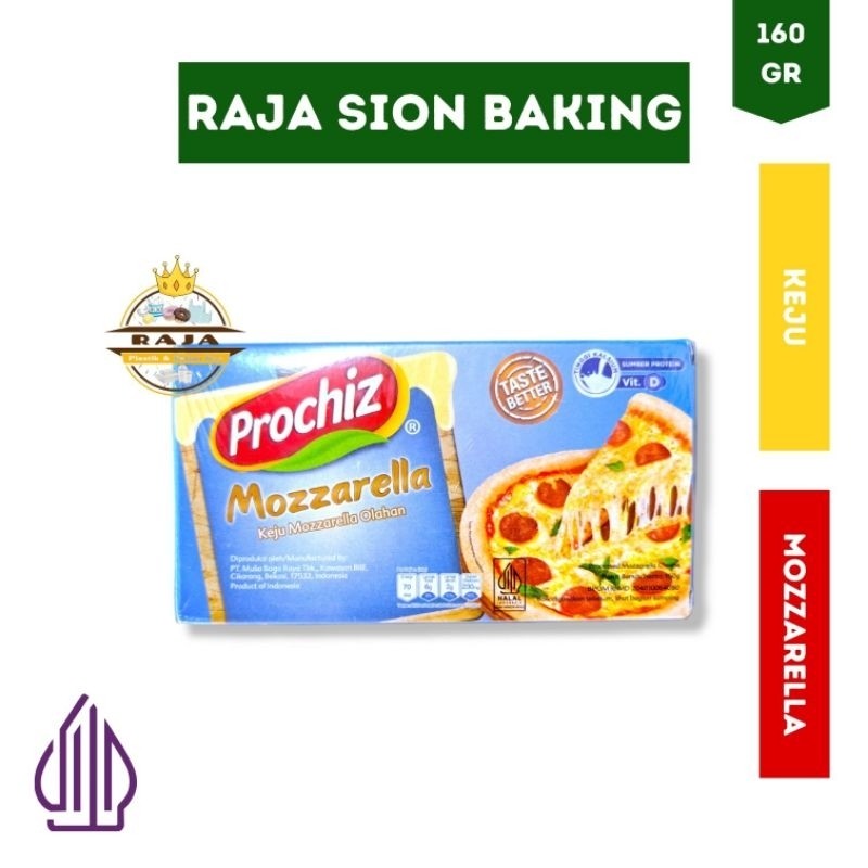 

Prochiz Mozzarella 160gr / Keju Mozzarella