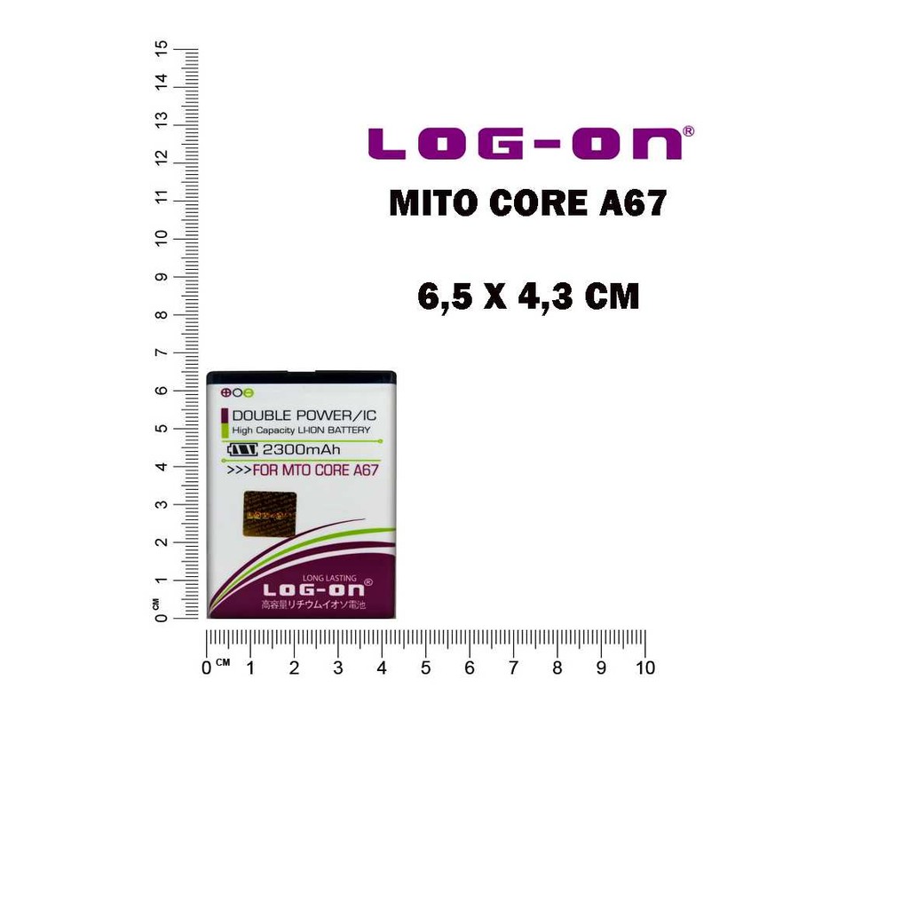 BATERAI LOGON MITO A67