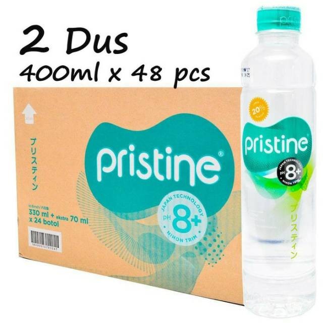 

Pristine 400ml x 48 Botol - Air Alkaline Sehat