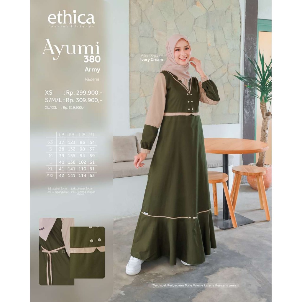 ETHICA GAMIS DEWASA  AYUMI 380 ARMY
