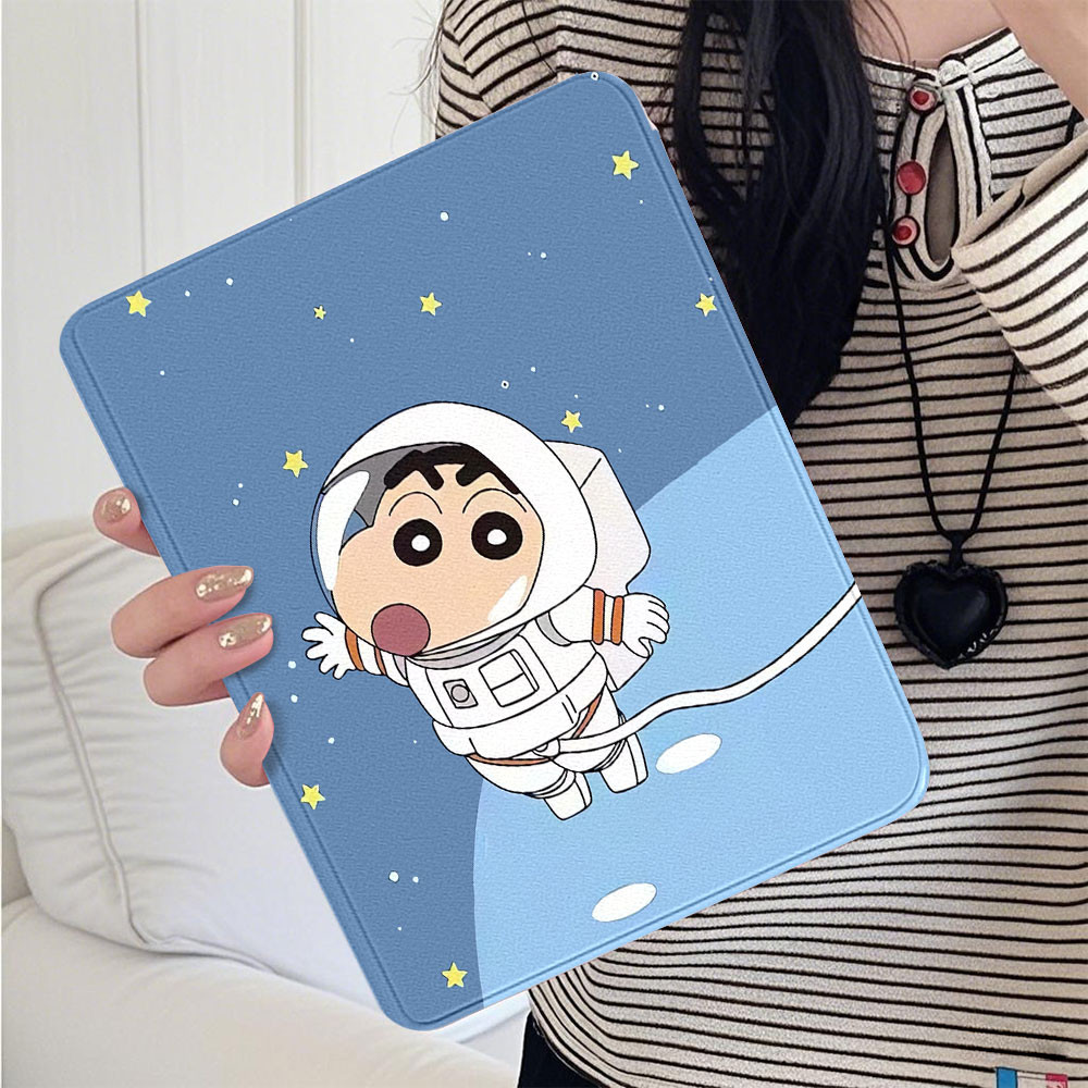 Mini 4 5 Air1 ipad pro 2022 11inch iPad mini6 TPU Soft Side cute little newbie Folding iPad Case Vie