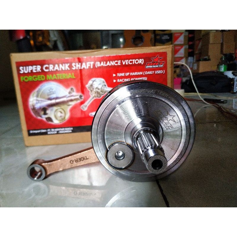 AS KRUK BANDUL TIGER BRT KRUG AS TIGER LANGKAH 68,2 CRANKSHAFT TIGER BRT FULL BALANCECO