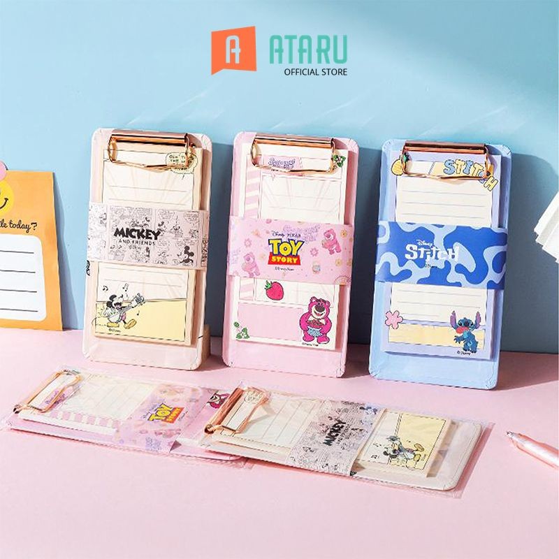 

Ataru Set Notepad Dengan Board Disney Random Memo Tempel Catatan Pengingat Perlengkapan Tulis Reminder Notes
