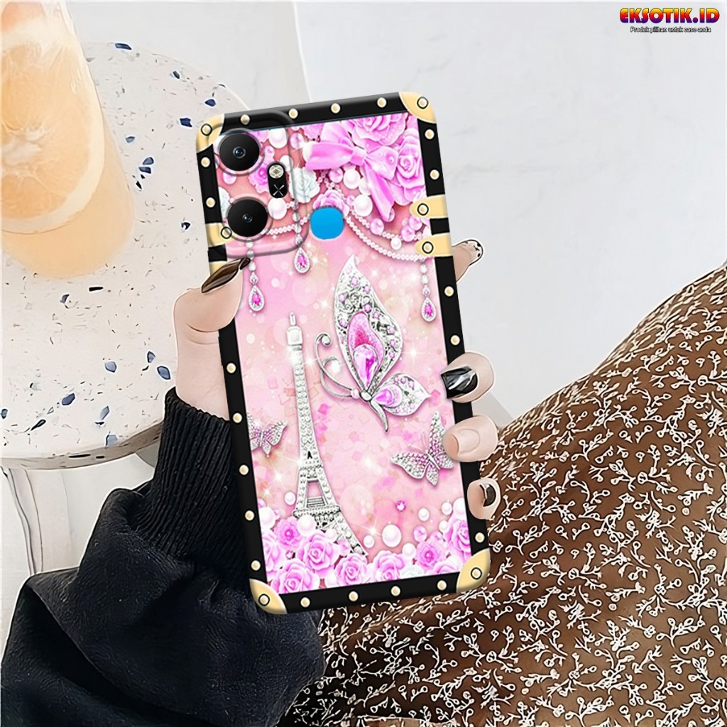 Case INFINIX SMART 6 PLUS -  - Casing INFINIX SMART 6 PLUS - Case PARIS - Skin Handphone - Silikon I