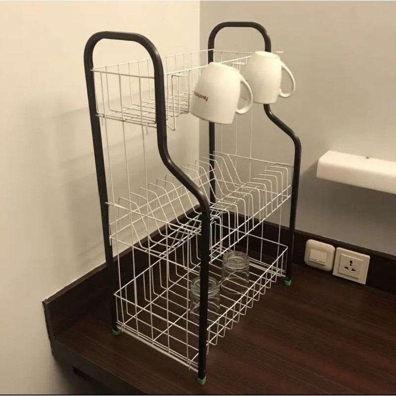 RAK PIRING 3 SUSUN RPL 03 AL / RAK PIRING 3 SUSUN / RAK DAPUR 3 SUSUN / RAK SERBAGUNACO