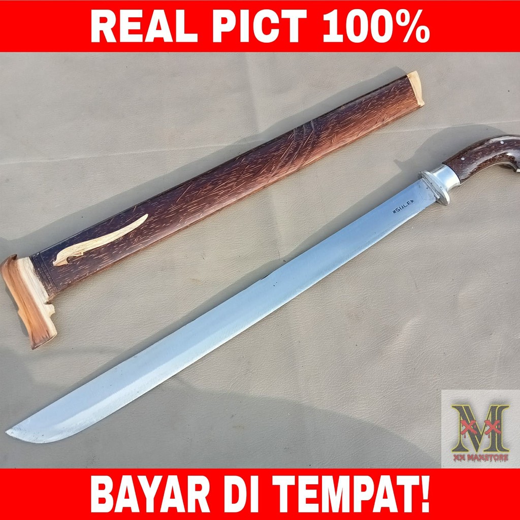 GOLOK Sembelih GOLOK Kerja Kebun GOLOK SKM Panjang  Aren duralium baja per Full tang