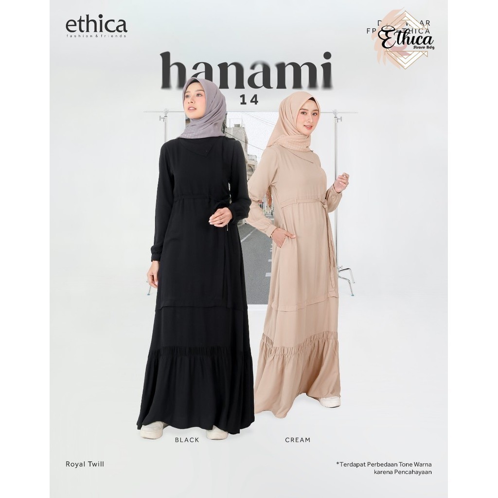 Ethica Gamis Hanami 14/GAMIS ETHICA/Gamis Abaya Ethica