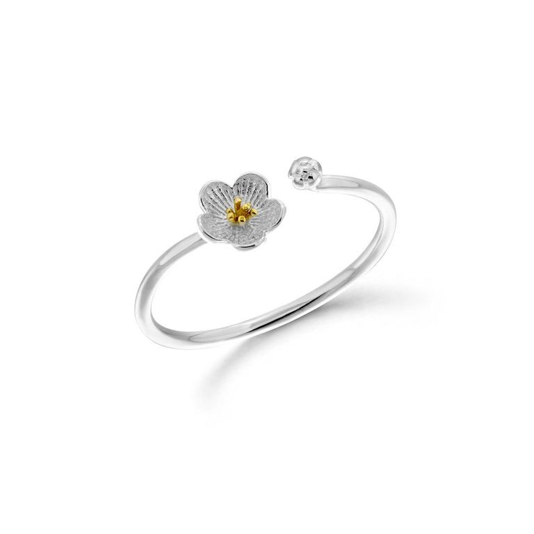 Cincin Perak Fiore -Fiore Silver Ring