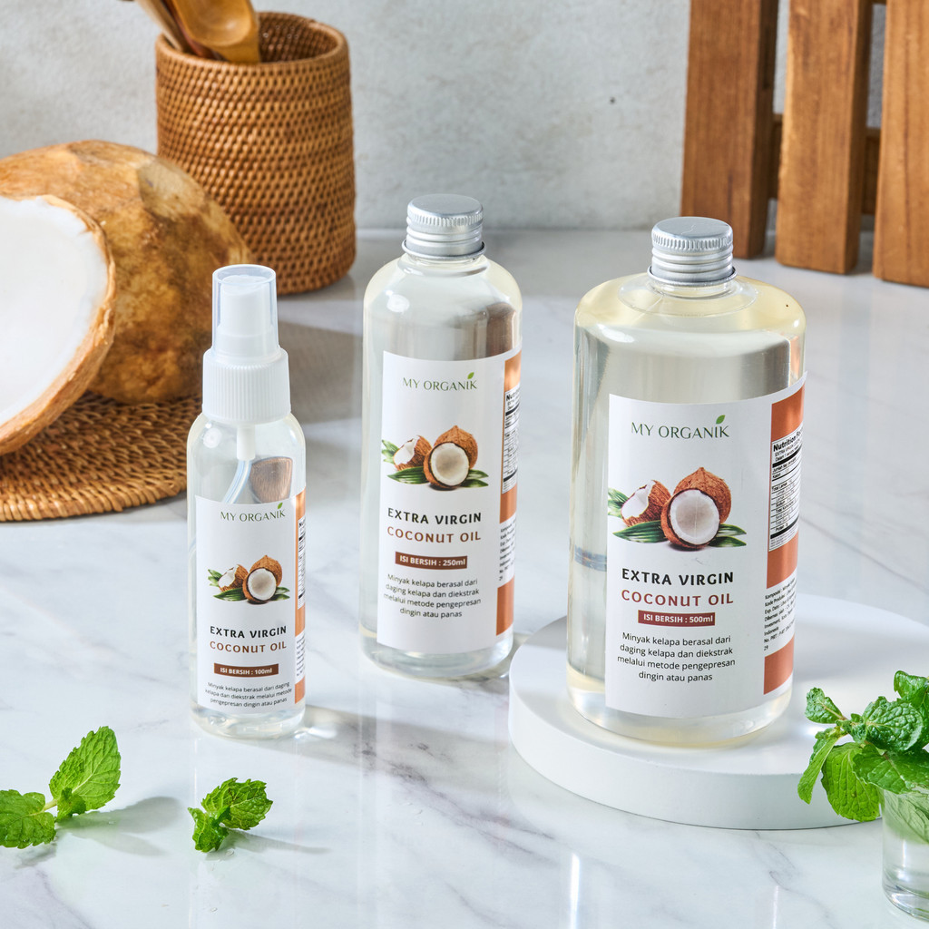 

My Organik Minyak Kelapa VCO Virgin Coconut Oil 100% EXTRA VIRGIN COCONUT OIL UNTUK MASAK