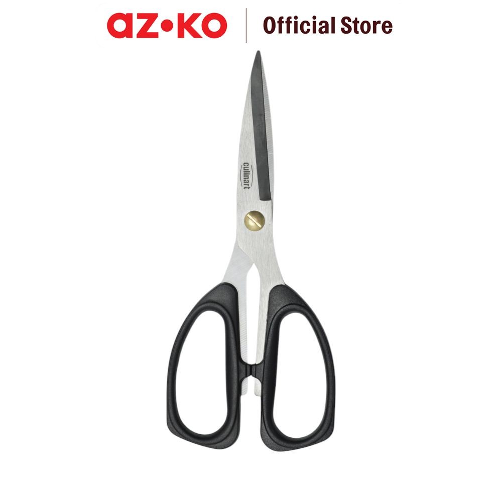 AZKO Culinart Gunting Dapur Ap-2 - Hitam Kitchen Scissors Food Grade Alat Pemotong Makanan Serbaguna