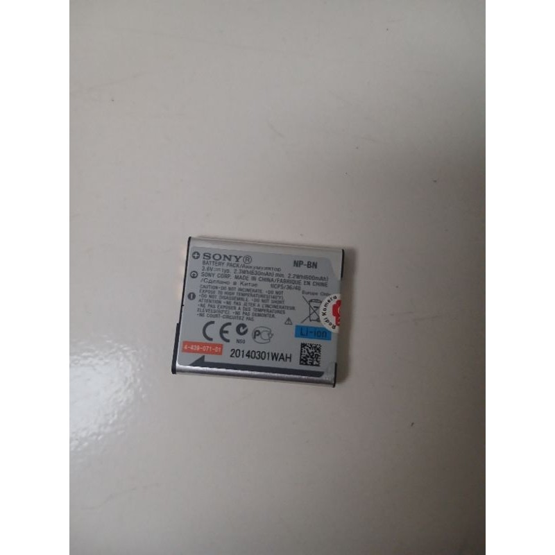 Original Baterai Batre Camera Sony Dsc-J20, TF1, TX20, TX200V, TX30, TX300V, TX55, TX66, QX10, QX100