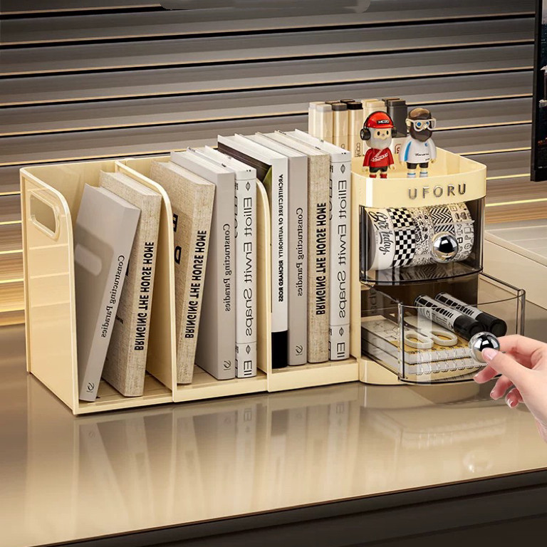 

99KHOME Storage Rak Book Organizer Meja Minimalis Penyimpanan Alat Tulis Perlengkapan Dormitori K1230