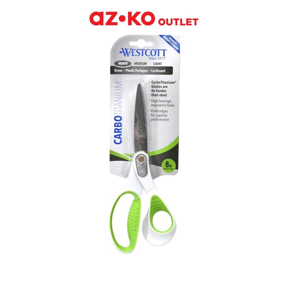 

Westcott Carbo Titanium Gunting Serbaguna 20 cm Multifunctional Scissors Alat Pemotong Serbaguna Peralatan Atk Alat Potong Kertas Perlengkapan Alat Tulis