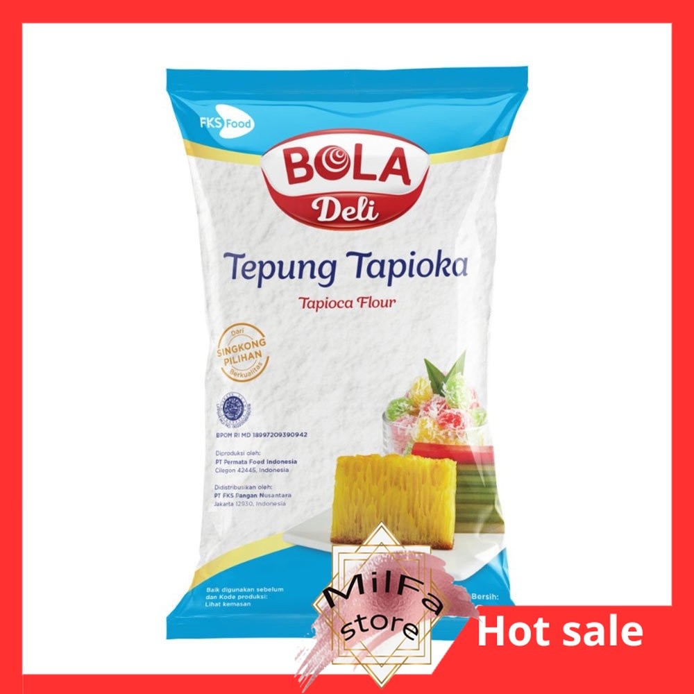 

MF1015 Bola Deli Tepung Tapioka 500gr