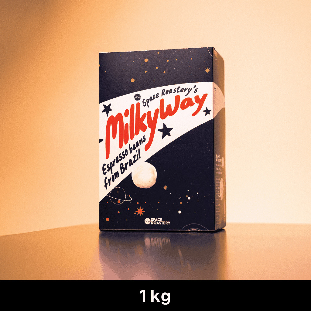 

MILKY WAY Specialty Espresso Coffee Beans (1000gram) by Space Roastery Biji Kopi/Bubuk Arabika