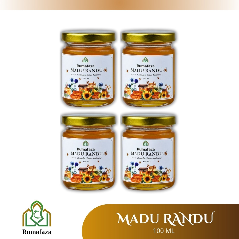 

RUMAFAZA - Madu Randu - 100 mL (4 Pcs)