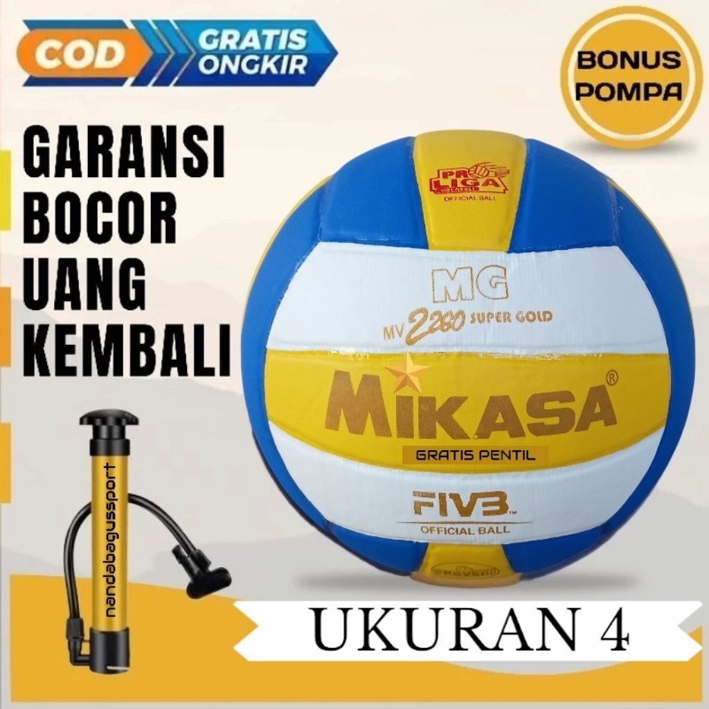 Bola Voli Anak Ukuran 4 Ball Voly Anak SD SMP  BerkualitasCO